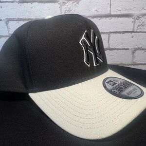 New Era Black and Cream Cap | NWT | Exclusive